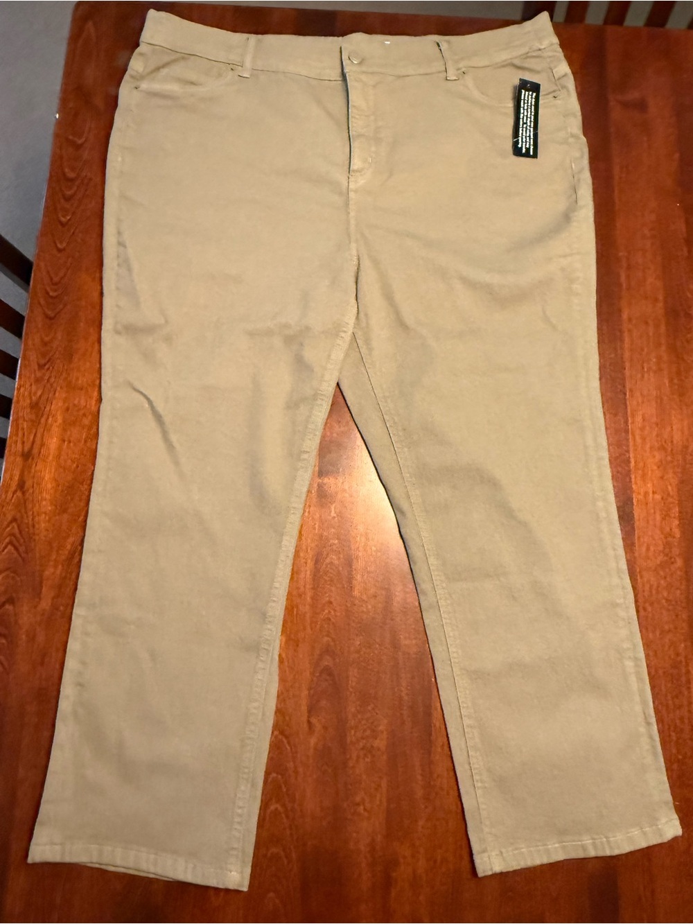 Denim&Co Women’s Plus Size Ankle Pants